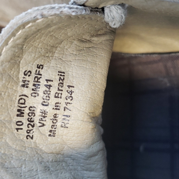 L.L. Bean Leather Tan Oxfords Men Shoes Size 10